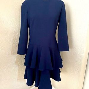 Eliza J Navy Blue Dress